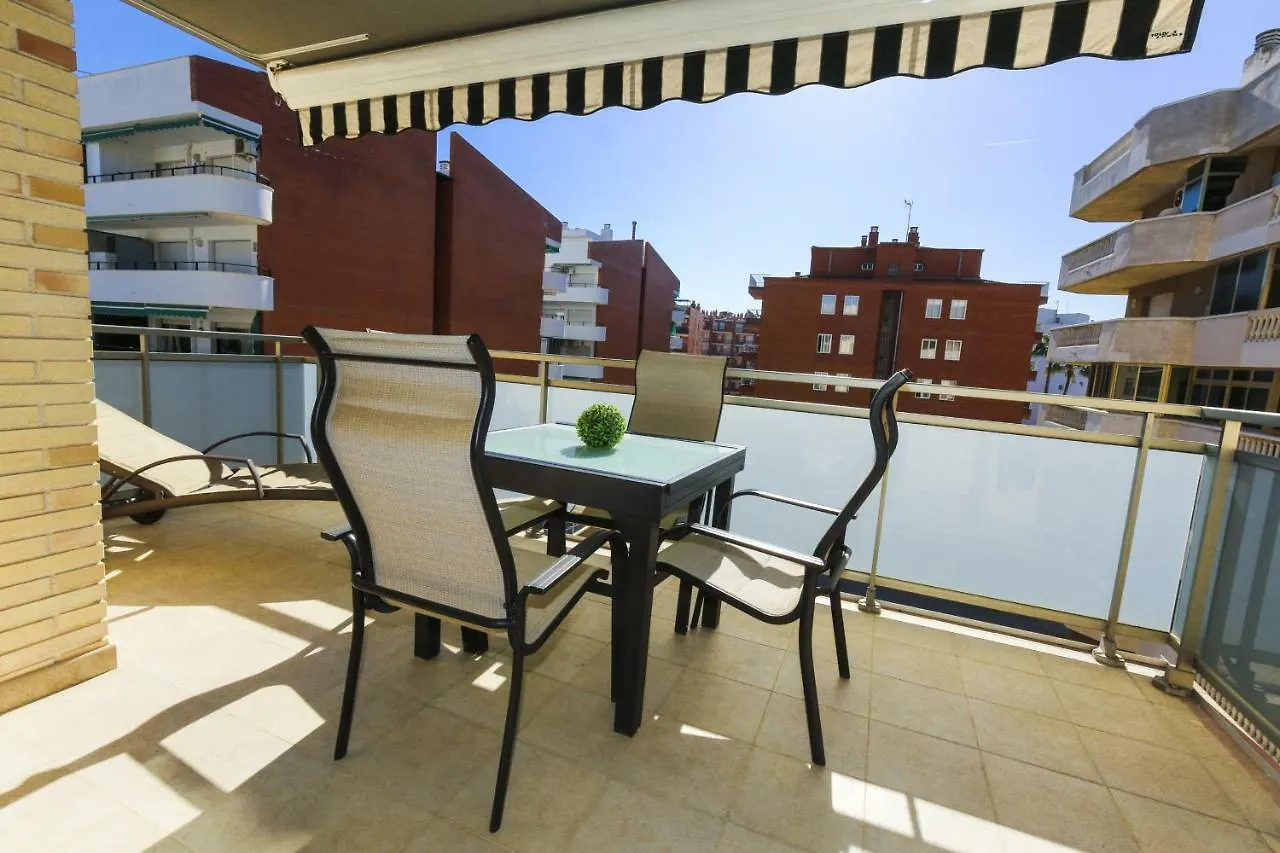 Maldivas Planet Costa Dorada Lägenhet La Pineda Spanien